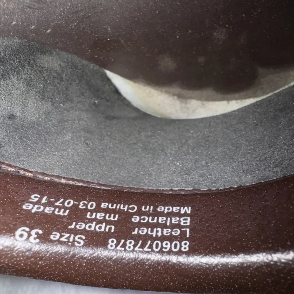 Dansko brown leather